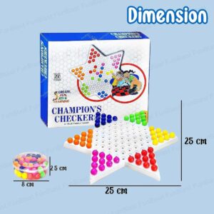 FunBlast Champions Checkers Board Game