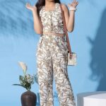 Jwalin Girl's Sugarcan Clothing/Co-Ords Set