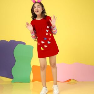 KYDA KIDS® Long t-Shirt for Girls - Full Sleeve Tops
