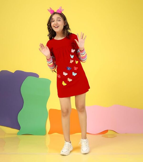 KYDA KIDS® Long t-Shirt for Girls - Full Sleeve Tops
