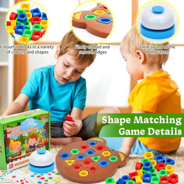 Kidology Children Learning and Educational Geometric Shape Puzzle