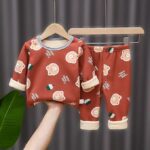 Kid's Cartoon Print Thick Sweatshirt