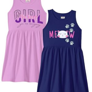 Kuchipoo Girls Regular Fit Cotton Frocks