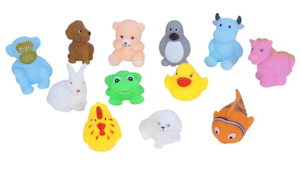 Mix Cute Animals Swimming Water Toys