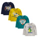 NammaBaby Boys' T-Shirt (Pack of 4)