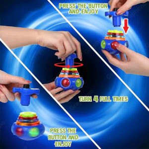 RAPHENE Spinning Top Magic Toy