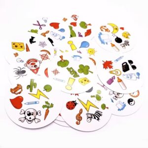 SUPER TOY Spotit Flash Card Game for Kids