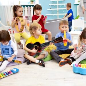 Toy Imagine Guitar Toy 4-String Acoustic Music Learning Toys