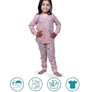 Trouser Full Sleeves Tshirt Night Suit for Kids