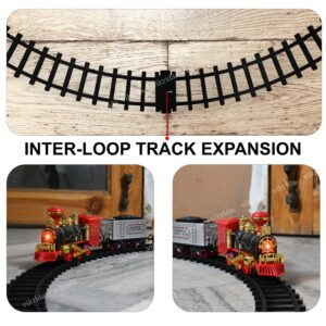VikriDA Choo Choo Classical Train Track Set