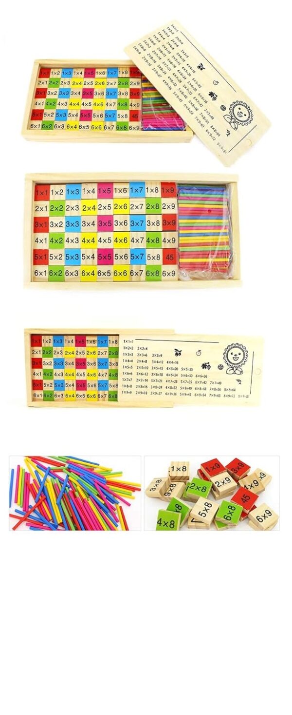 Webby Funny Wooden Box Intelligent Math Toys