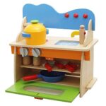 Webby Wooden Kitchen Toy Set