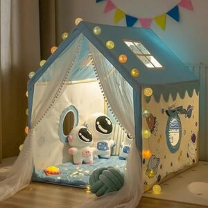 Under Secret Children Boy Girls Portable Castle Playhouse