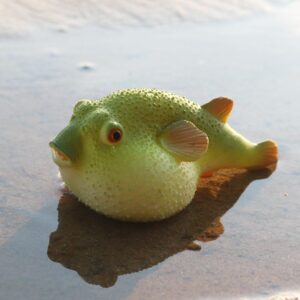 Amitasha Realistic Puffer Fish Aquatic Animal Toy for Kids