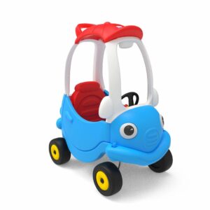 Amazon Brand - Jam & Honey Comfy Coupe (Blue) | Ride on for Kids