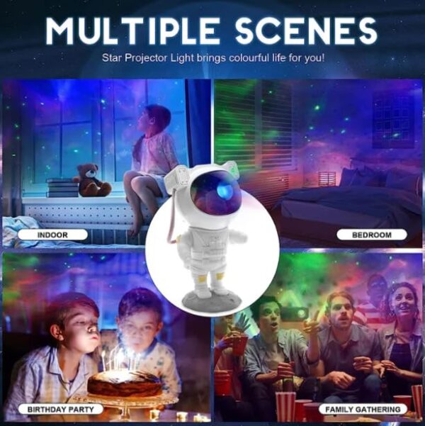 Toy Imagine Transform Your Space with The Astronaut Galaxy Projector