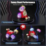 Storio Rechargeable Remote Control Rotating Rolling Stunt RC Car Toys for Kids