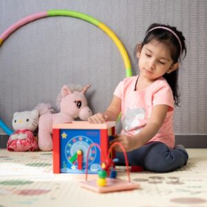 WISH GENIE 5-in-1 Activity Centre Play Center Smart Cube