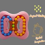 PLUSPOINT IQ Ball Puzzle Rotating Magic Bean Cube Kids Toy