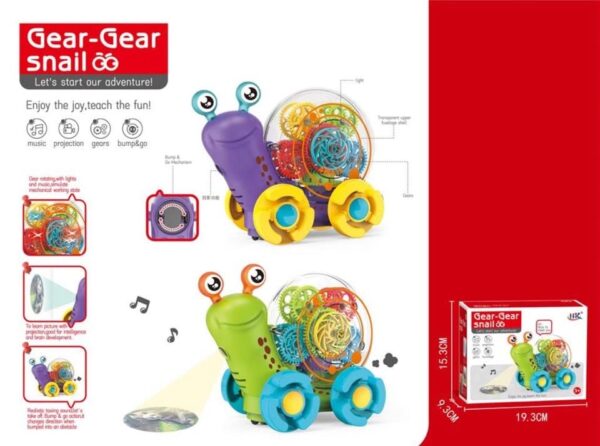 TOYARTSY Transparent Snail