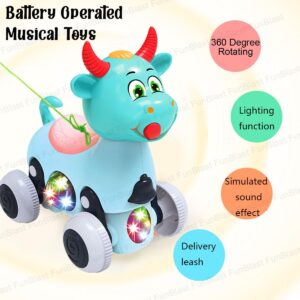 FunBlast Pull Along Cartoon Animal Figure Toy