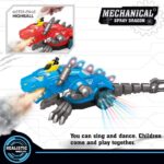 VGRASSP Mist Spraying Mechanical Robot Dragon Toy