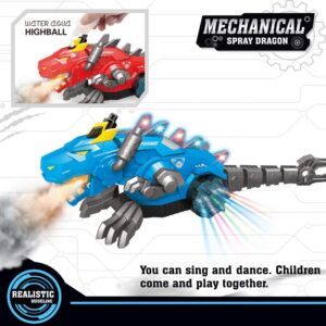 VGRASSP Mist Spraying Mechanical Robot Dragon Toy