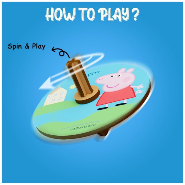 Peppa Pig Spinning Tops