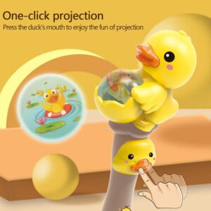 Quadrants Cute Duck Projector Stick with Music