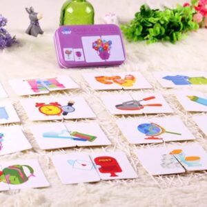 Amitasha Cognition Matching Flash Cards Puzzle Toy