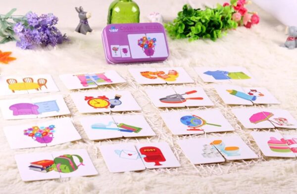 Amitasha Cognition Matching Flash Cards Puzzle Toy