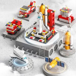 SKY LINE OCEAN Space Ship Exploration Rocket and Launcher