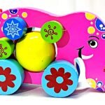 Prime Choice Toys Wooden Pull Along Toy