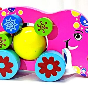 Prime Choice Toys Wooden Pull Along Toy