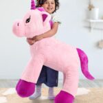 Besties Big Size Funny Unicorn Stuffed Animal Plush Toy