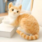 Tickles Cute Cat Soft Stuffed Plush Animal Toy for Kids