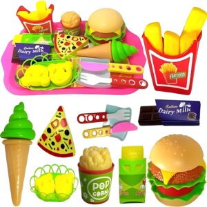 Tickles 18 pcs Play Fast Food Set