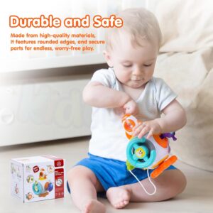 Kidology 6 in 1 Busy Cube Sensory Toy for Kids