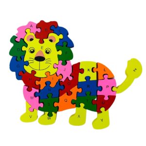 Animal Alphanumeric Wooden Puzzles