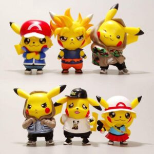 AUGEN Pikachu Set of 6