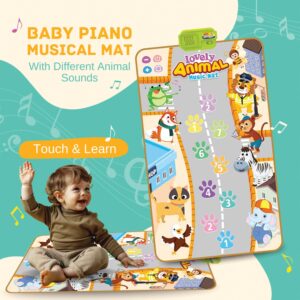 CAREIT Baby Lovely Animal Music Mat