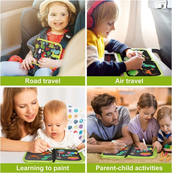 AMENDAS Erasable Book Doodle Set for Kids