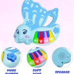VGRASSP Mini Butterfly Piano Toy for Kids