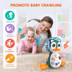 Kidology Walking Dancing Baby Penguin Toy with Music & LED Lights