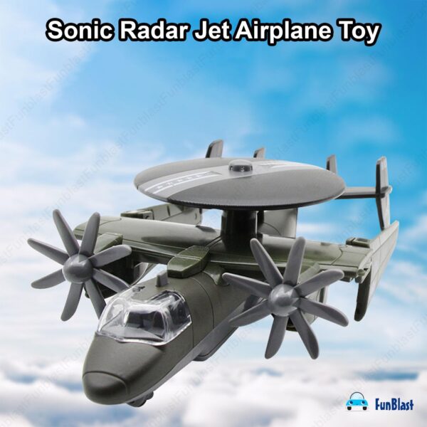 FunBlast Sonic Radar Jet Airplane Toy