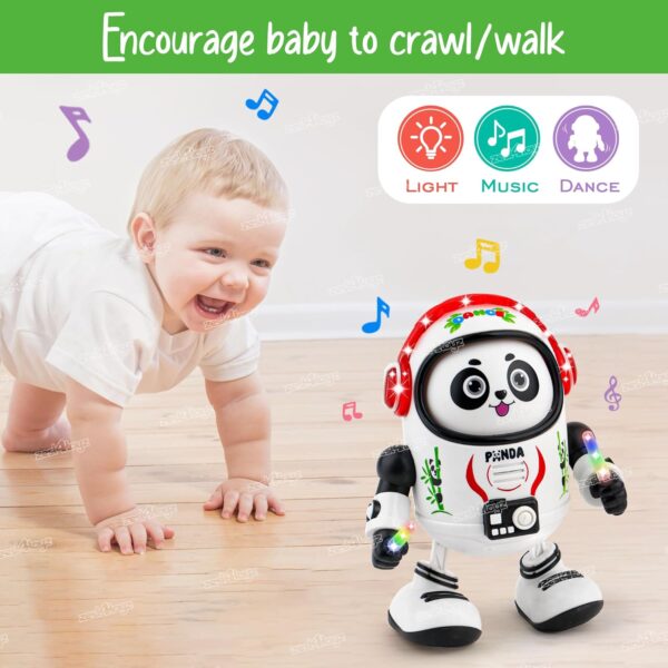 Zest 4 Toyz Musical Robot Panda Toy for Kids