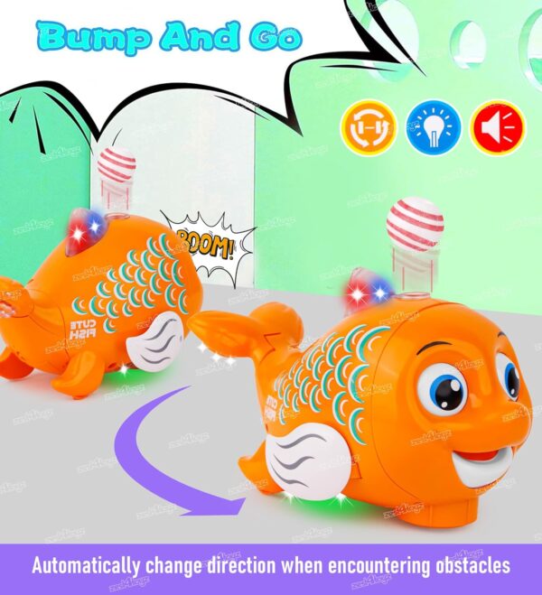 Zest 4 Toyz Musical Fish Toy for Kids