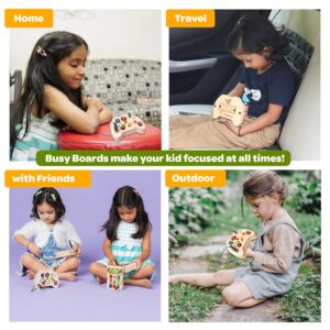Clapstore Toys Montessori Tinker Pad Busy Board