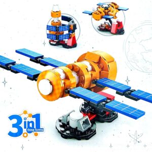 Amitasha 3in1 Space Satellite Exploration Building Blocks