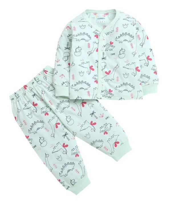 Baby Boys Full Sleeves Jabla & Pyjama Set
